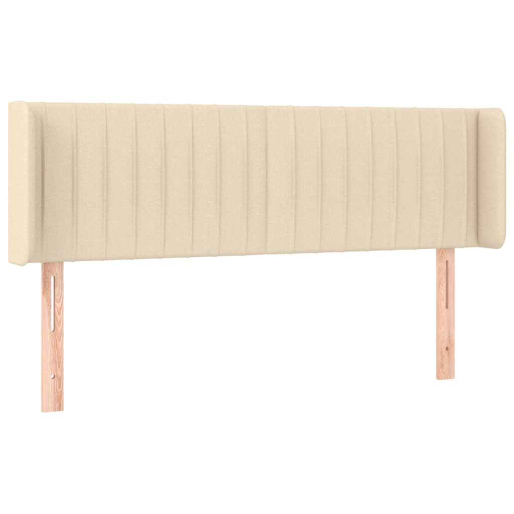 Tête de lit à LED Crème 147x16x78/88 cm Tissu - XIOS
