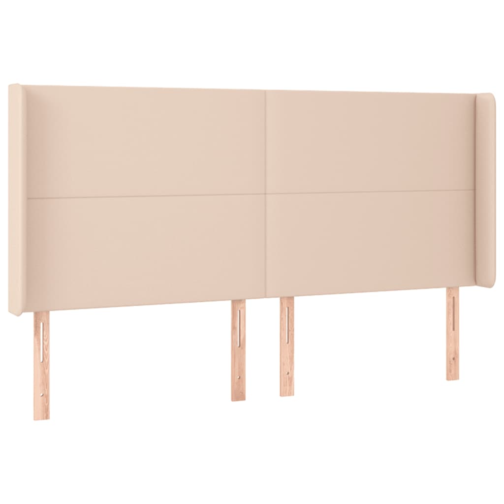 Tête de lit à LED Cappuccino 163x16x118/128 cm Similicuir - XIOS