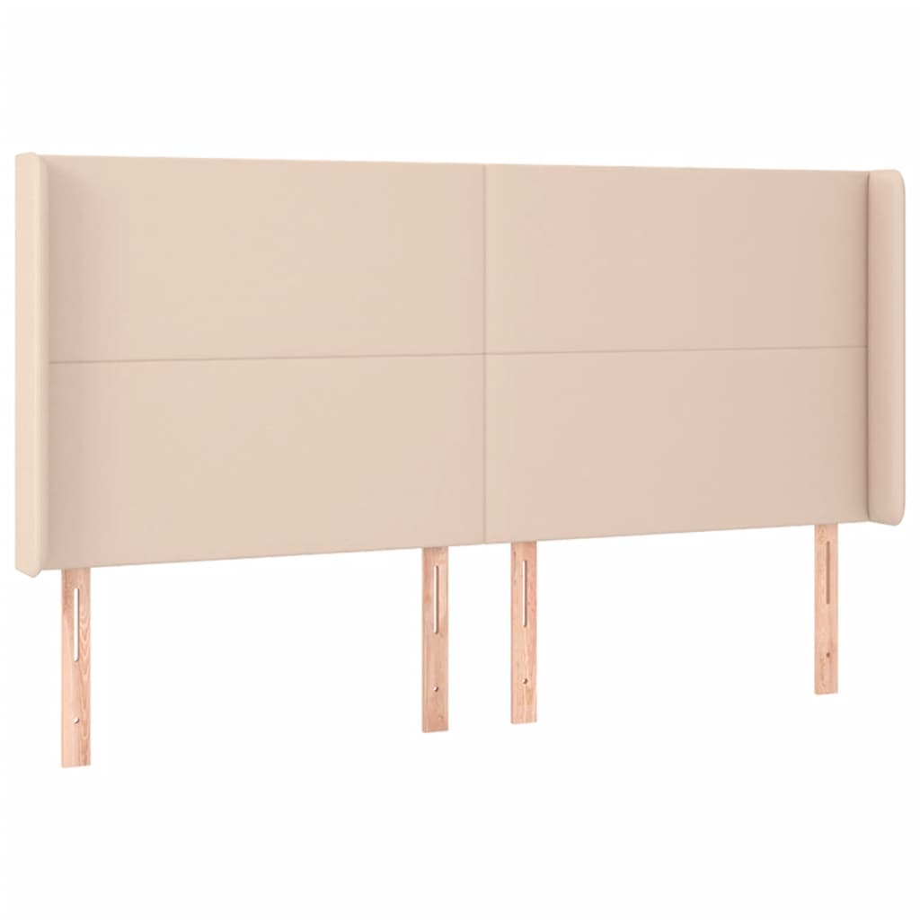 Tête de lit à LED Cappuccino 203x16x118/128 cm Similicuir - XIOS