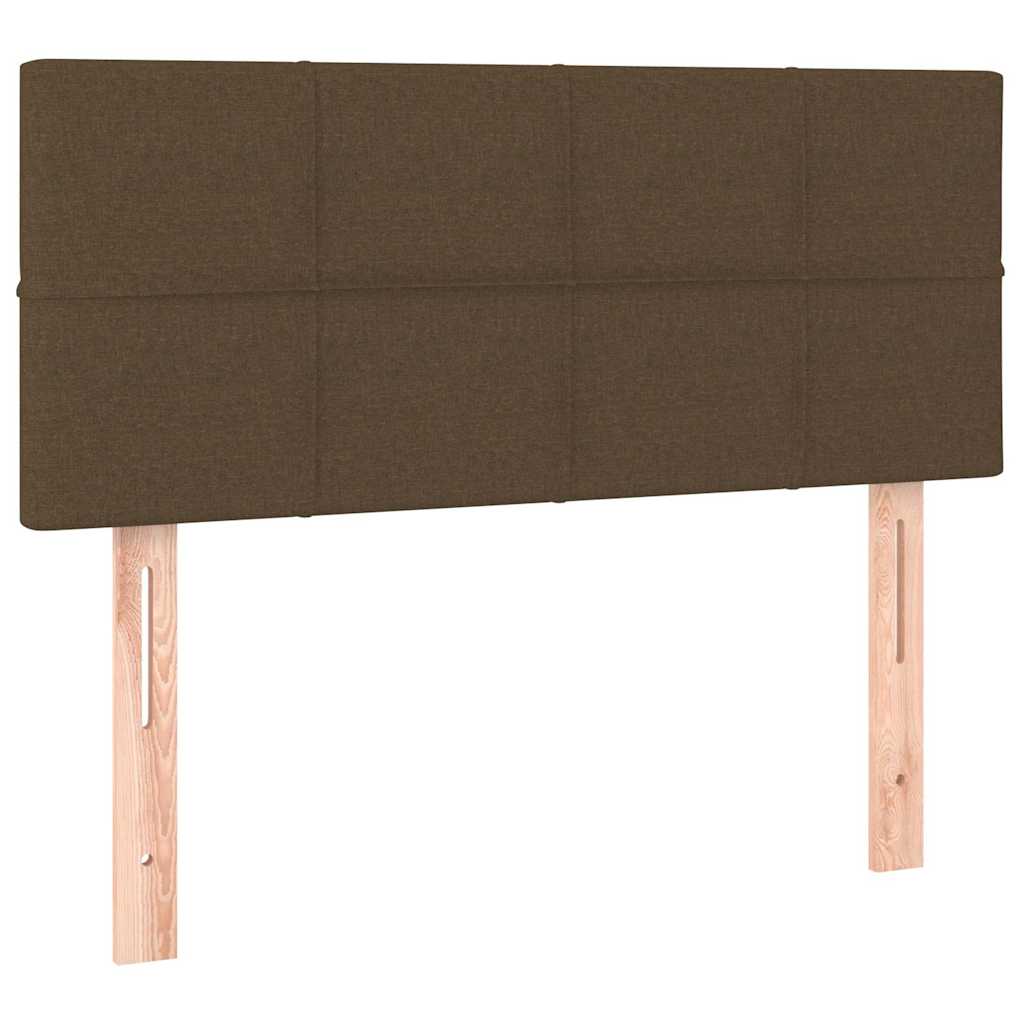 Sommier à lattes de lit avec matelas Marron foncé 90x190 cm - XIOS