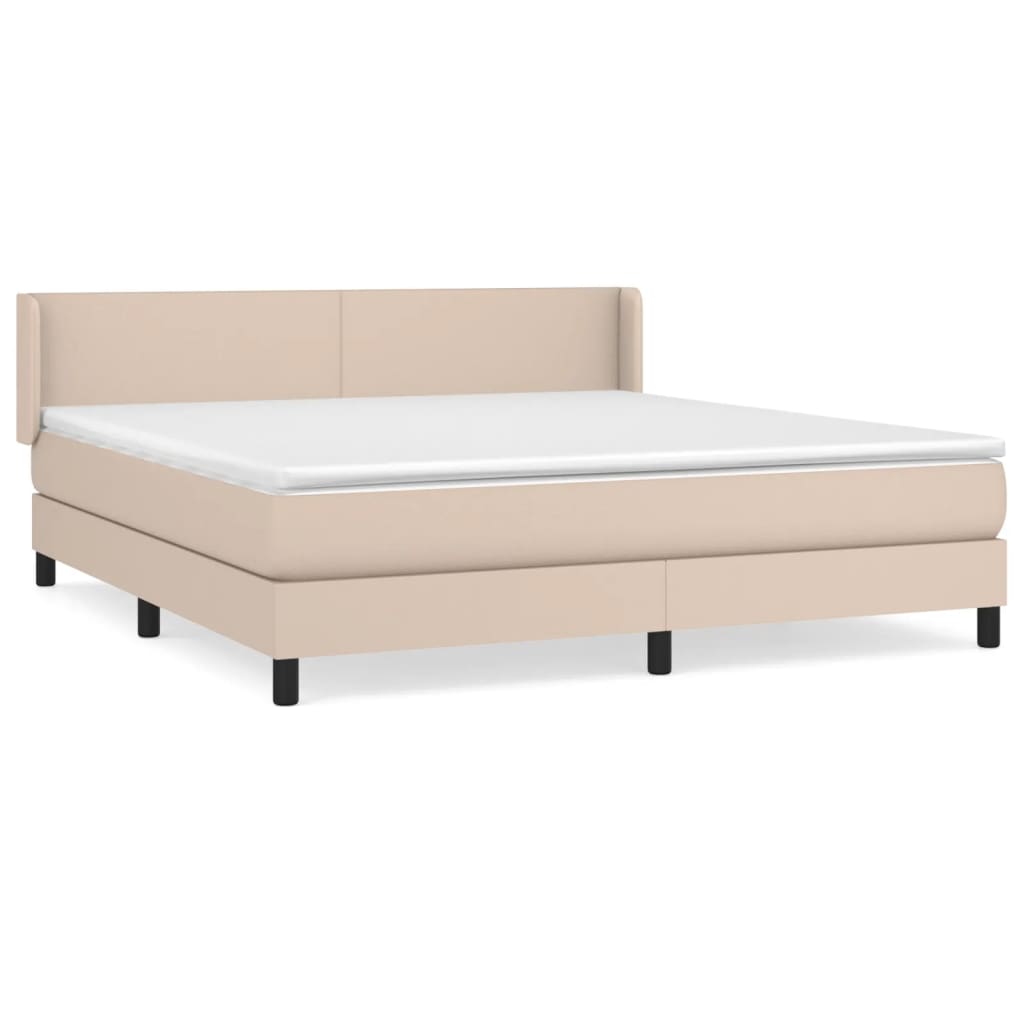 Sommier à lattes de lit avec matelas Cappuccino 180x200 cm - XIOS