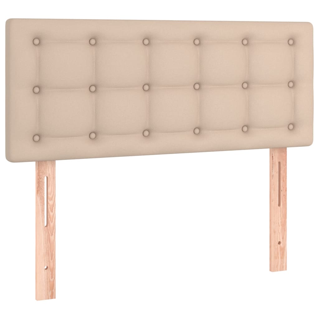 Sommier à lattes de lit avec matelas Cappuccino 100x200 cm - XIOS