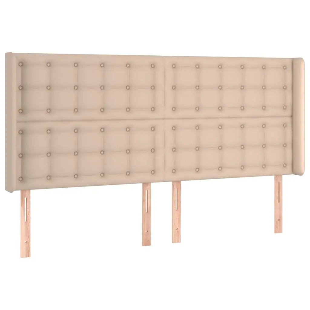 Sommier à lattes de lit matelas LED Cappuccino 160x200 cm - XIOS