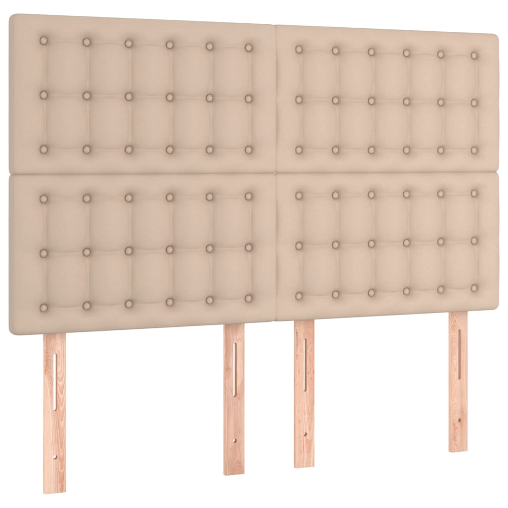 Sommier à lattes de lit avec matelas LED Cappuccino 140x200 cm - XIOS
