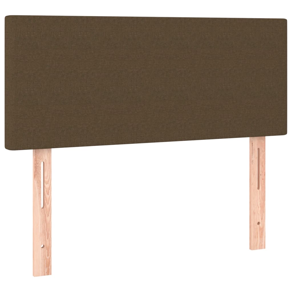 Sommier à lattes de lit avec matelas Marron foncé 90x190 cm - XIOS