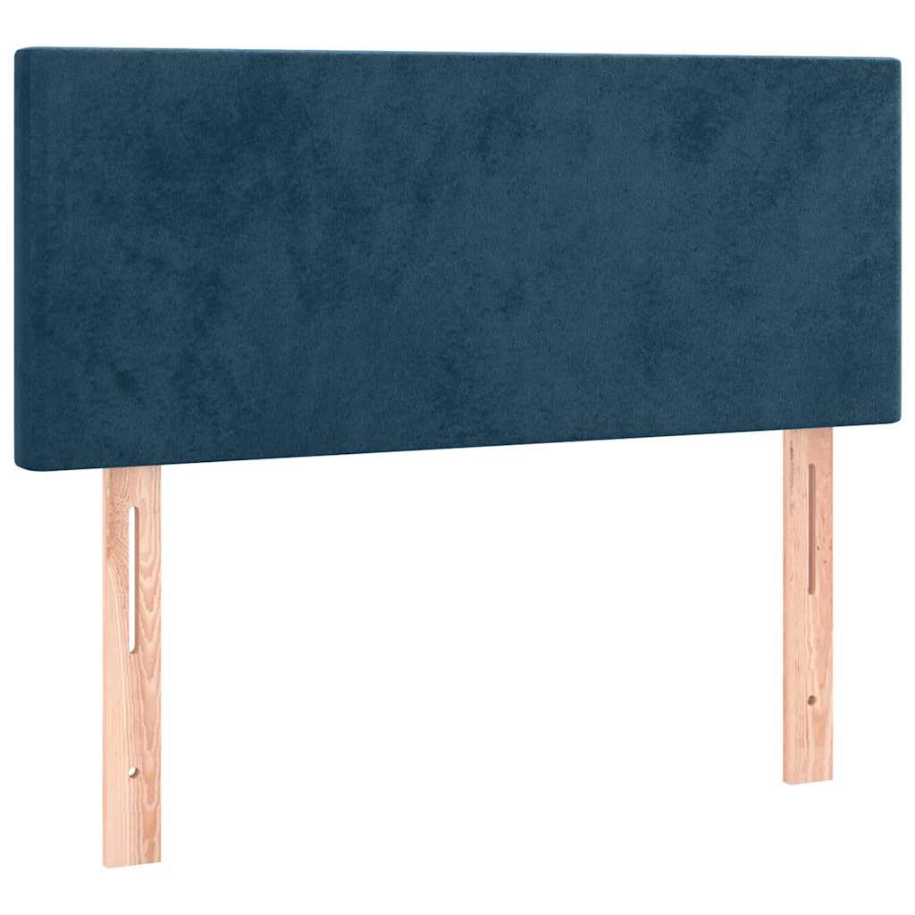 Sommier à lattes de lit avec matelas Bleu foncé 90x190 cm - XIOS