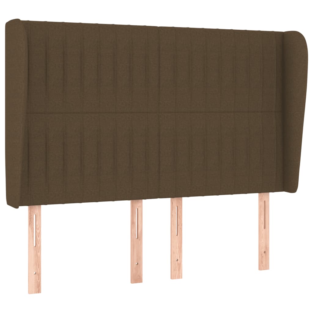 Sommier à lattes de lit avec matelas Marron foncé 140x190 cm - XIOS