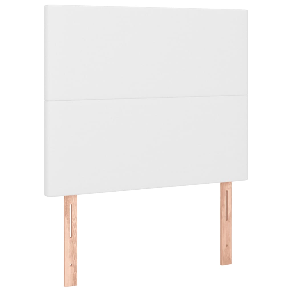 Cadre de lit sans matelas blanc 120x200 cm similicuir - XIOS