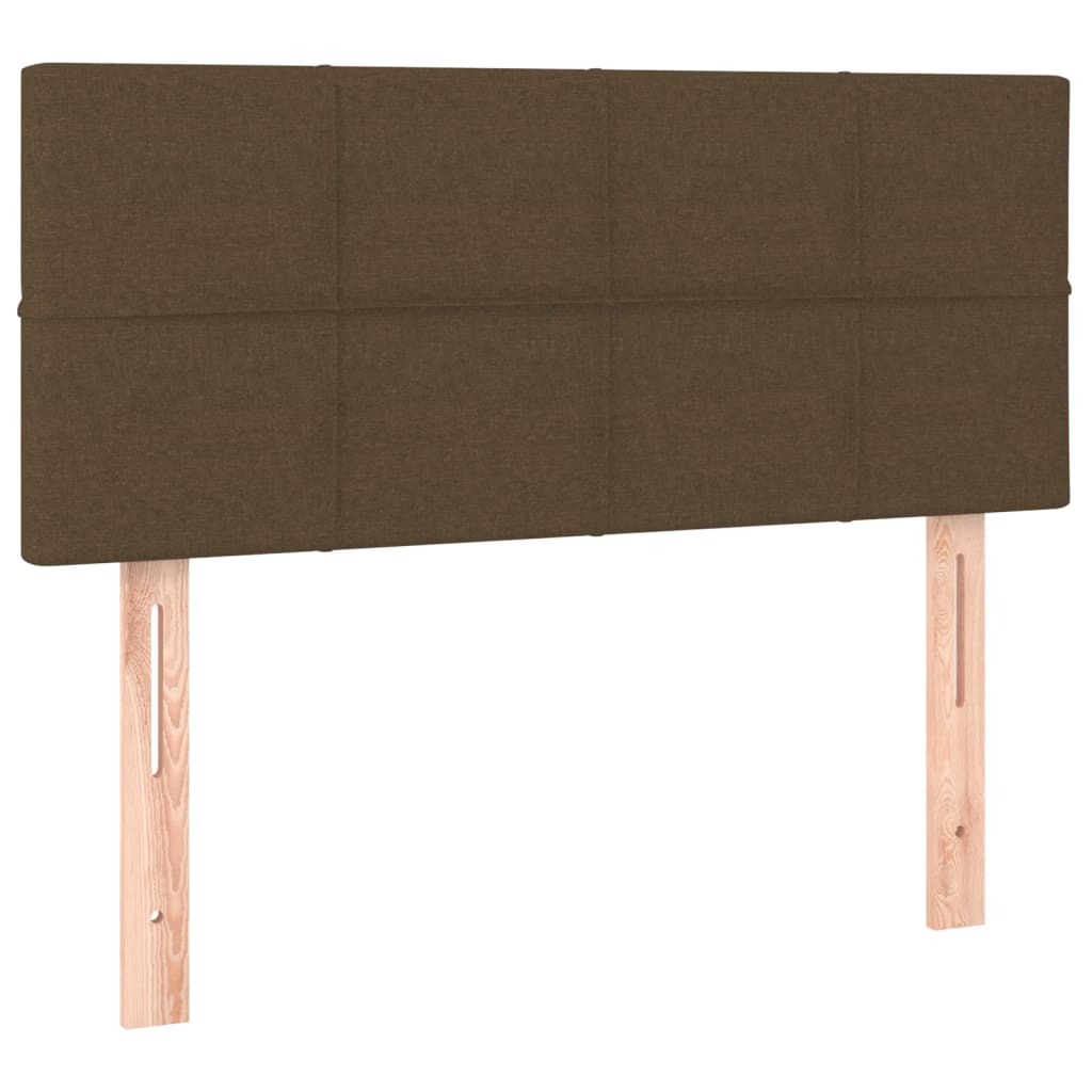 Sommier à lattes de lit avec matelas Marron foncé 90x190 cm - XIOS