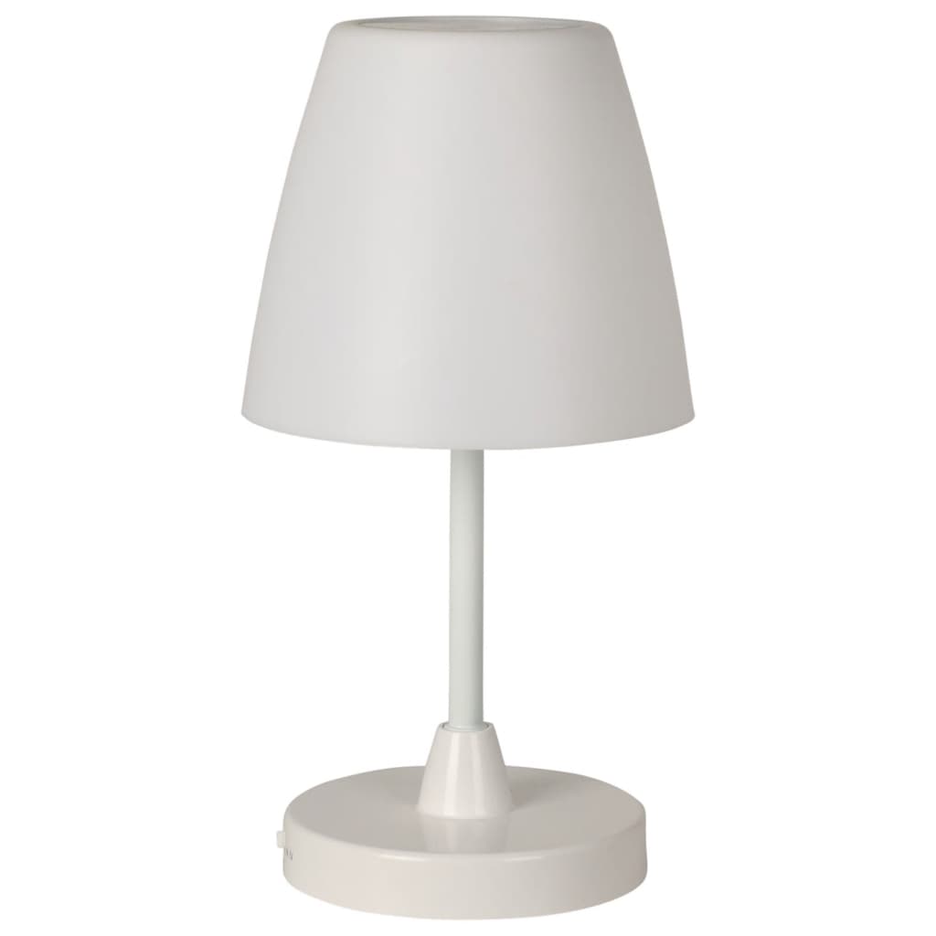 Lampe de table rechargeable LED blanc 13x30 cm Lampes et lanternes de camping H&S Collection
