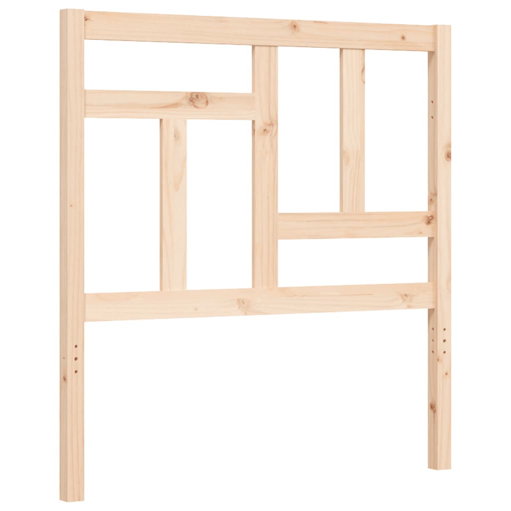 Cadre de lit sans matelas 90x200 cm bois massif - XIOS