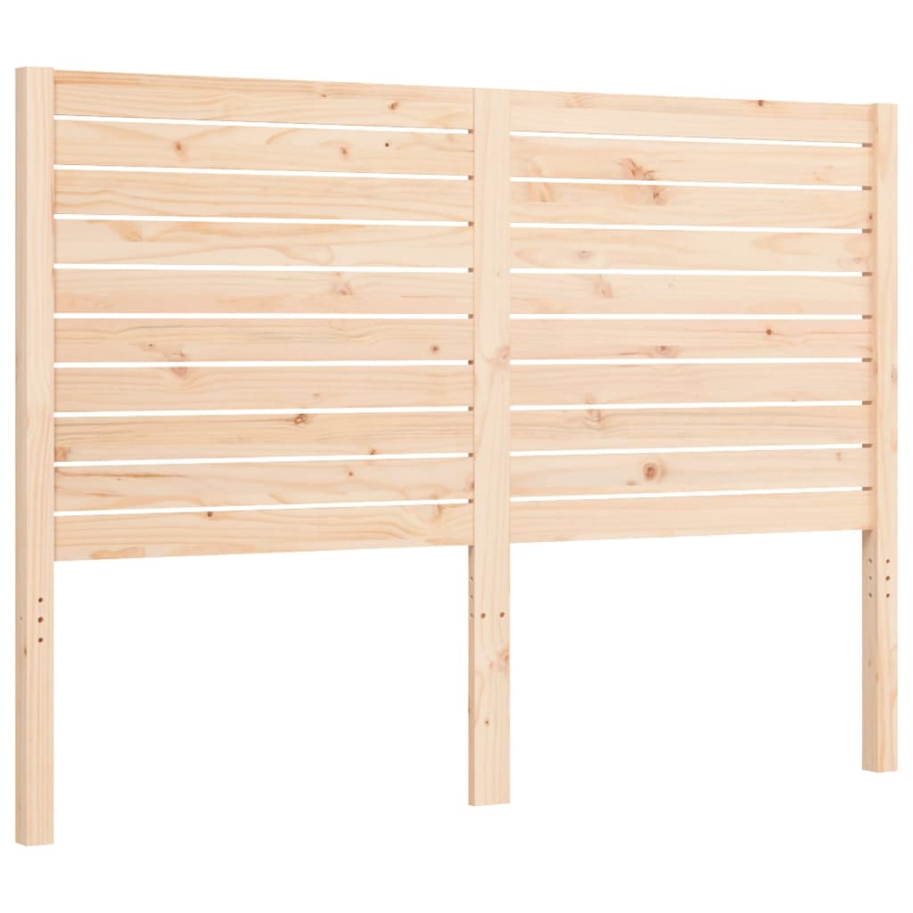 Cadre de lit sans matelas 140x200 cm bois massif - XIOS
