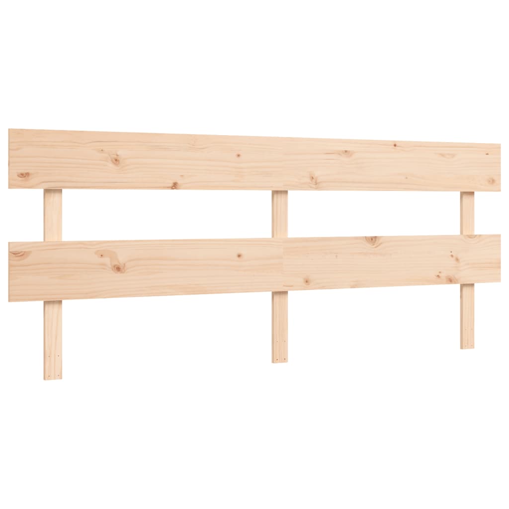 Cadre de lit sans matelas 200x200 cm bois massif - XIOS