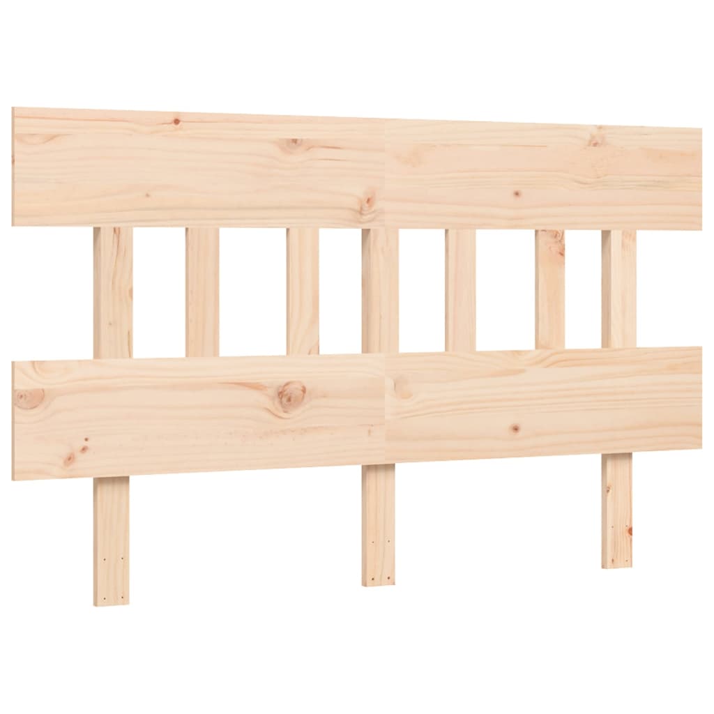 Cadre de lit sans matelas 120x200 cm bois massif - XIOS