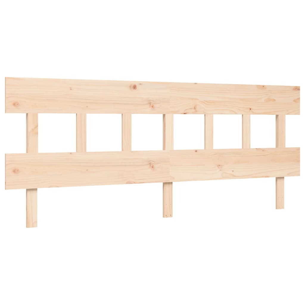 Cadre de lit sans matelas 200x200 cm bois massif - XIOS