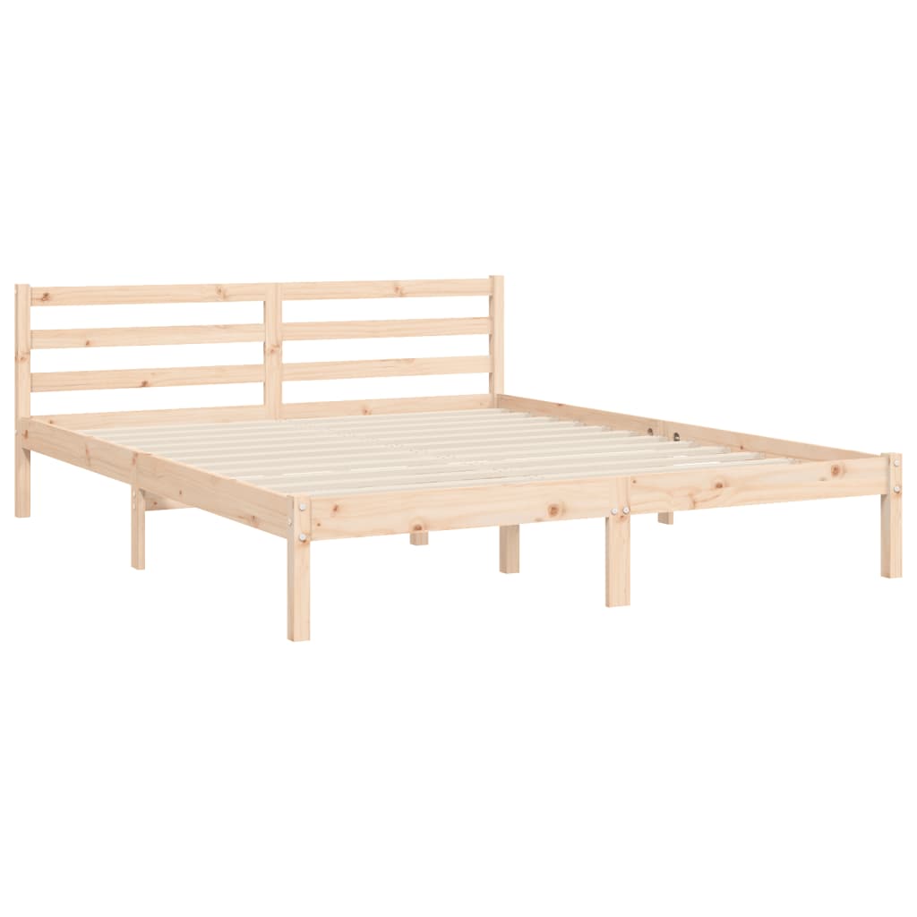 Cadre de lit sans matelas bois massif - XIOS