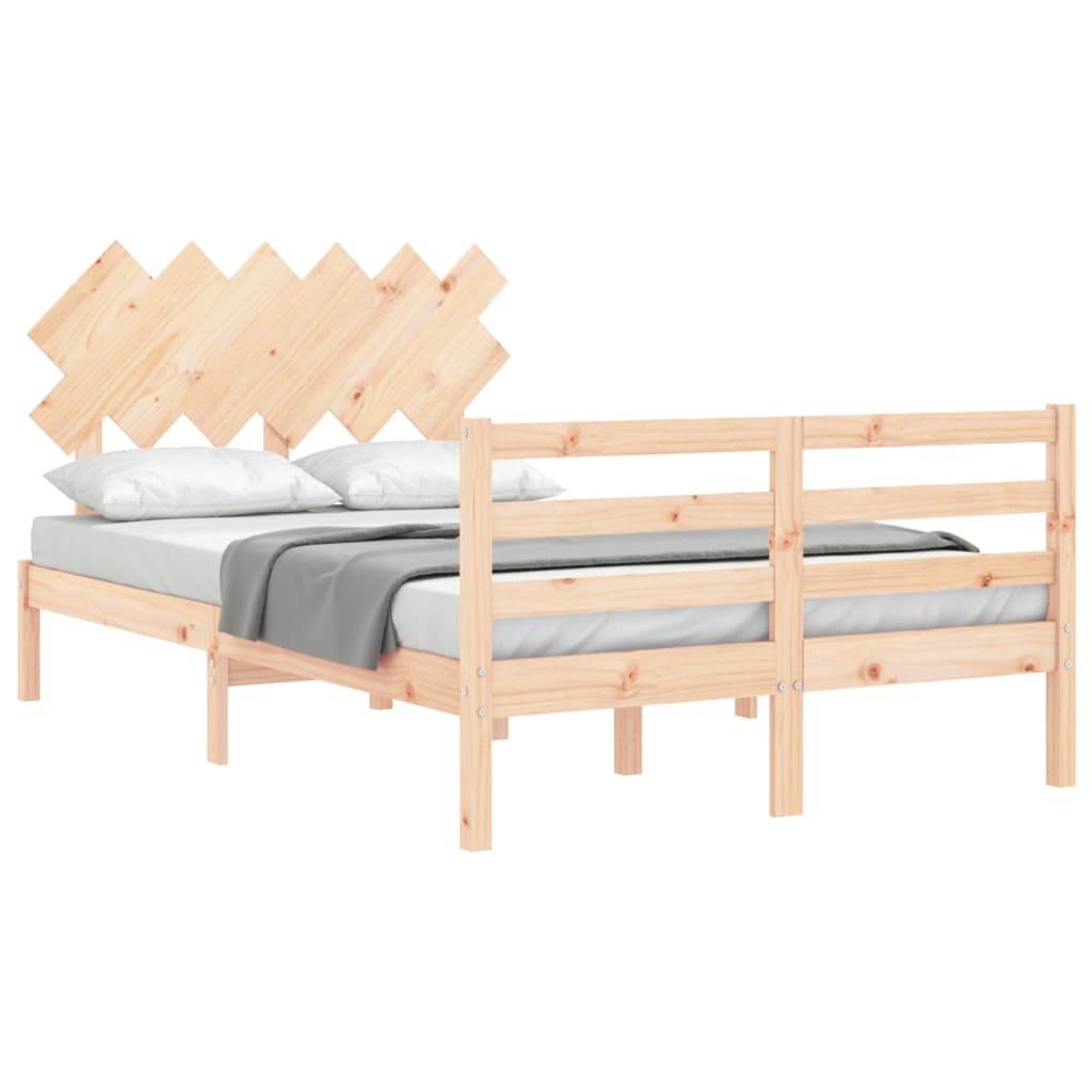 Cadre de lit sans matelas bois massif - XIOS