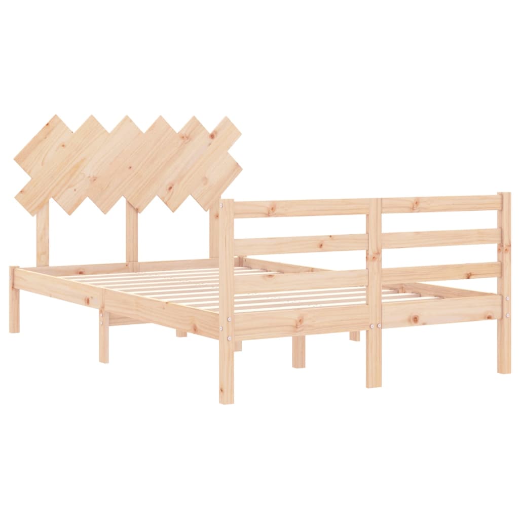 Cadre de lit sans matelas bois massif - XIOS