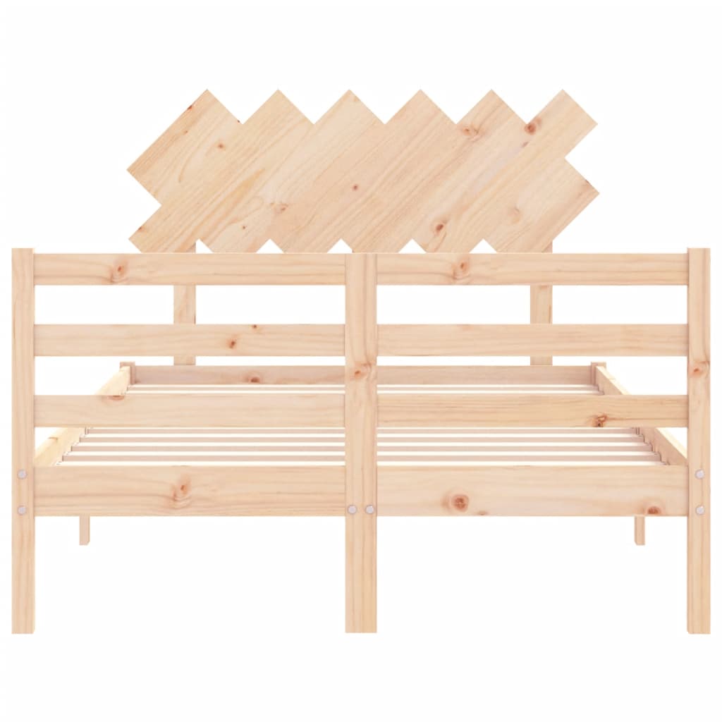 Cadre de lit sans matelas bois massif - XIOS