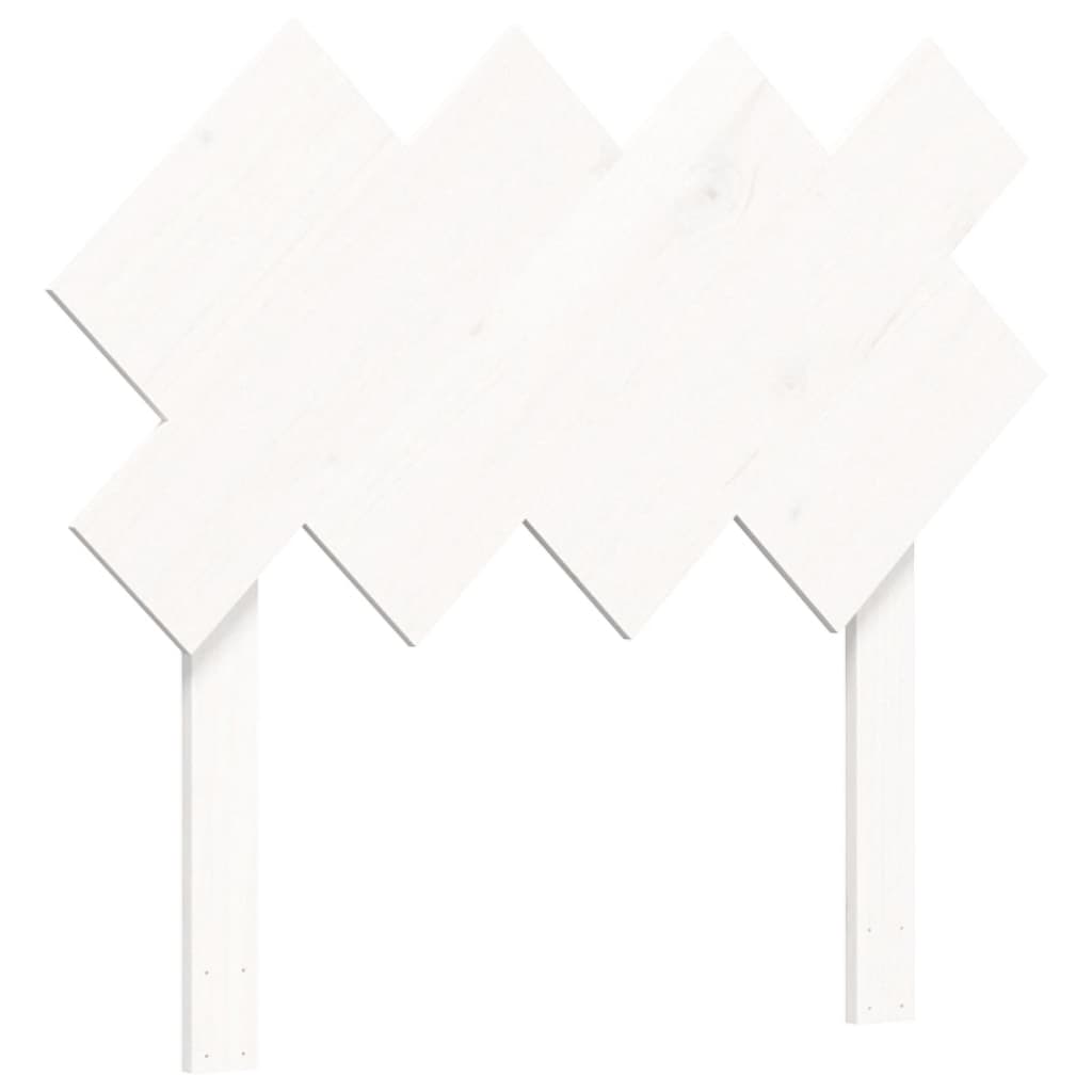 Lit pour personne âgée sans matelas blanc bois massif - XIOS