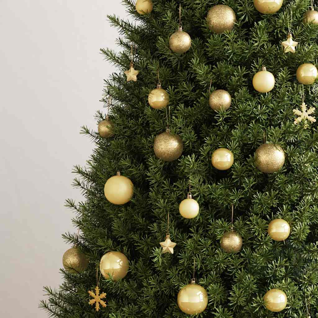 Ensemble de boules de Noël 111 pièces doré polystyrène - XIOS