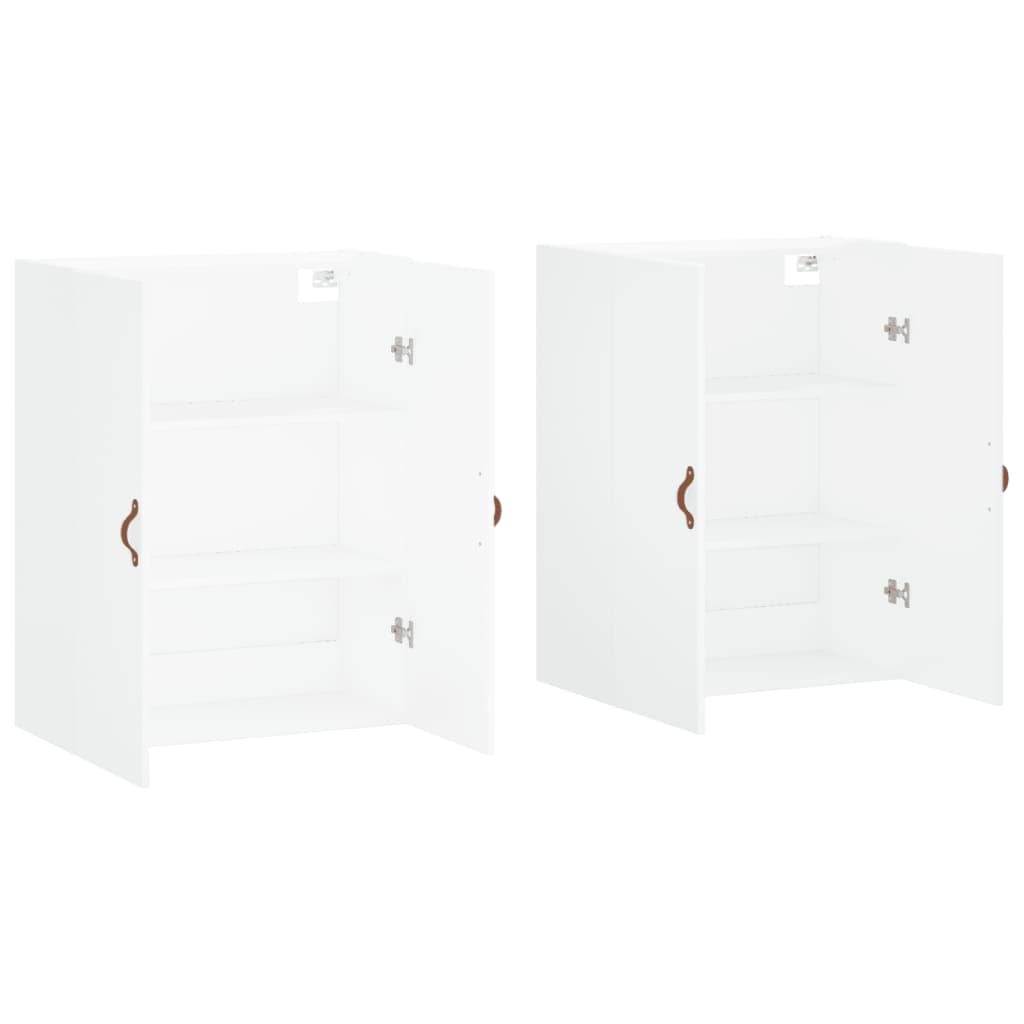Armoires murales 2 pcs blanc 69,5x34x90 cm - XIOS
