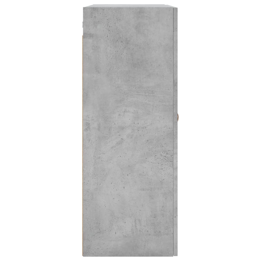 Armoires murales 2 pcs gris béton 69,5x34x90 cm - XIOS