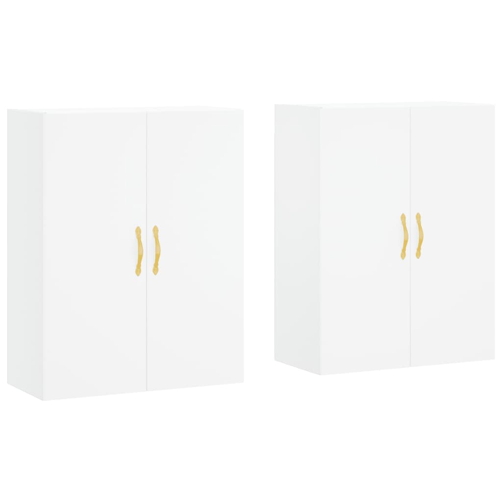 Armoires murales 2 pcs blanc 69,5x34x90 cm - XIOS