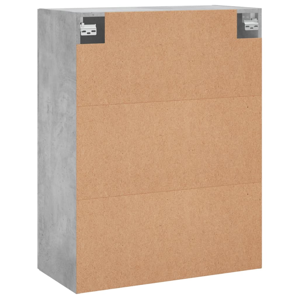 Armoires murales 2 pcs gris béton 69,5x34x90 cm - XIOS