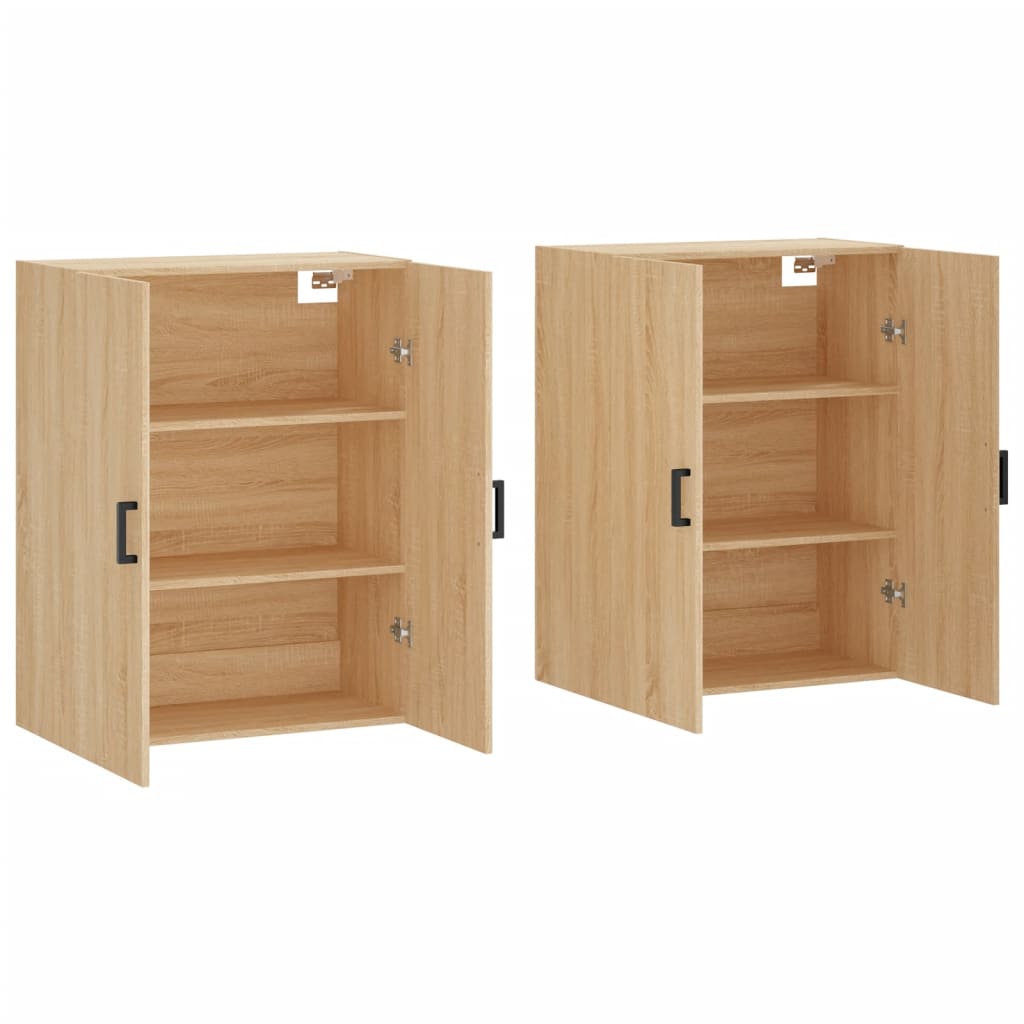 Armoires murales 2 pcs chêne sonoma 69,5x34x90 cm - XIOS
