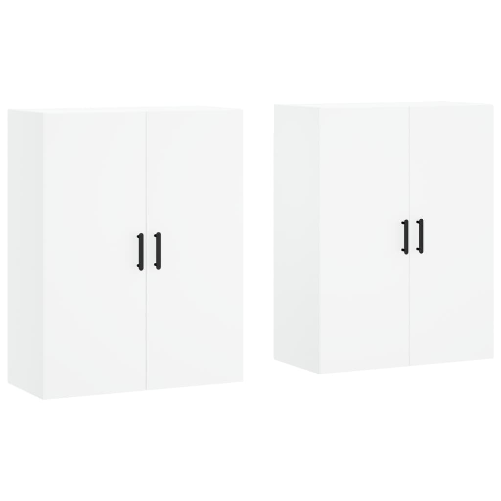Armoires murales 2 pcs blanc 69,5x34x90 cm - XIOS