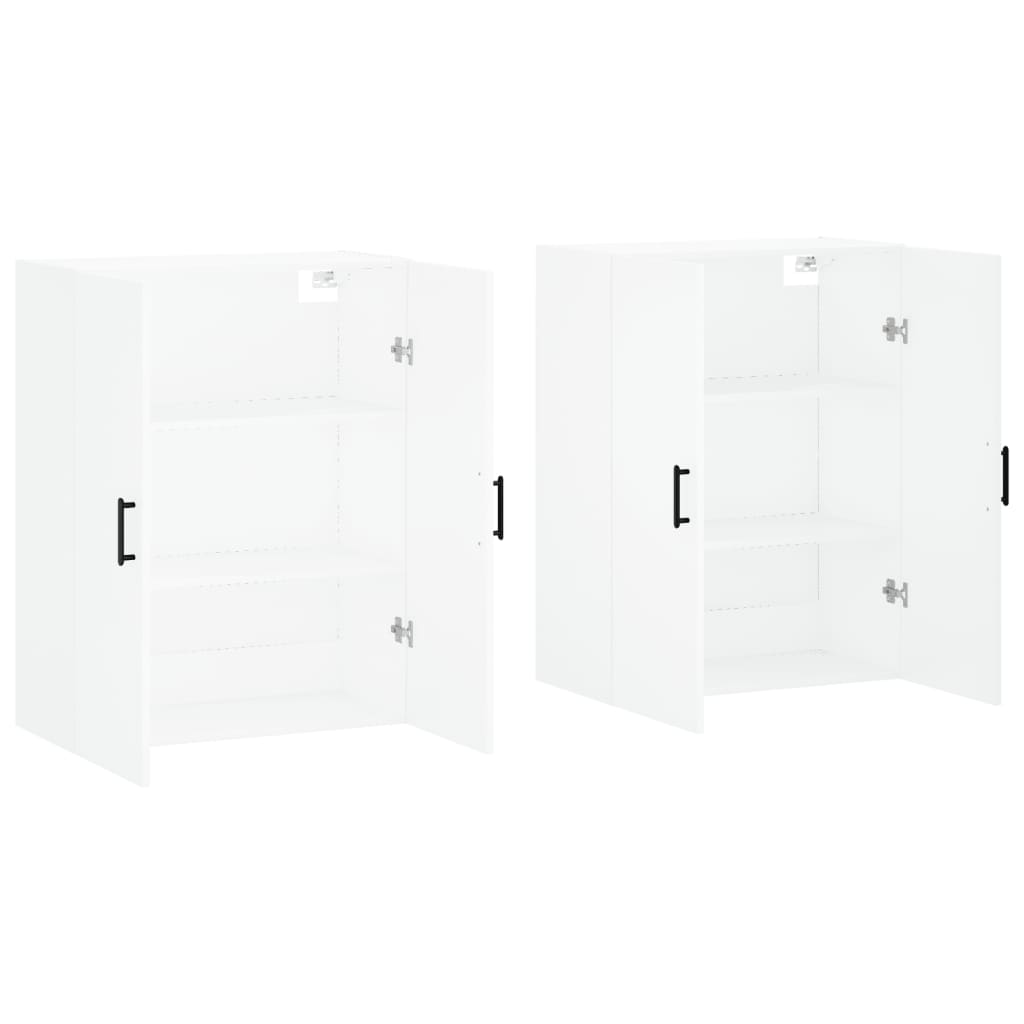 Armoires murales 2 pcs blanc 69,5x34x90 cm - XIOS