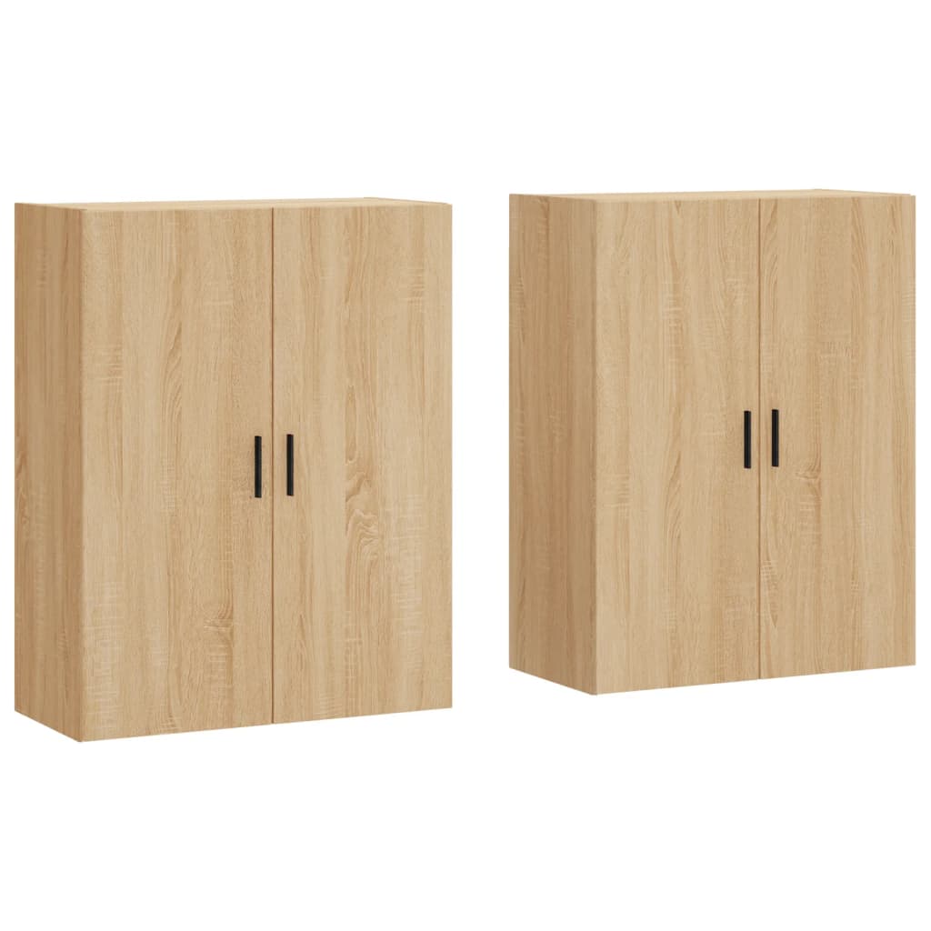 Armoires murales 2 pcs chêne sonoma 69,5x34x90 cm - XIOS