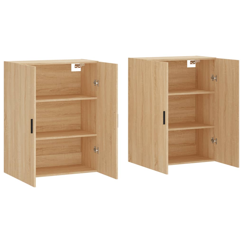 Armoires murales 2 pcs chêne sonoma 69,5x34x90 cm - XIOS