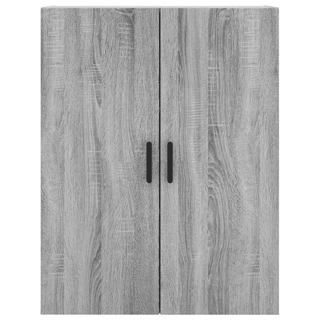 Buffet haut Sonoma gris 69,5x34x180 cm Bois d'ingénierie - XIOS
