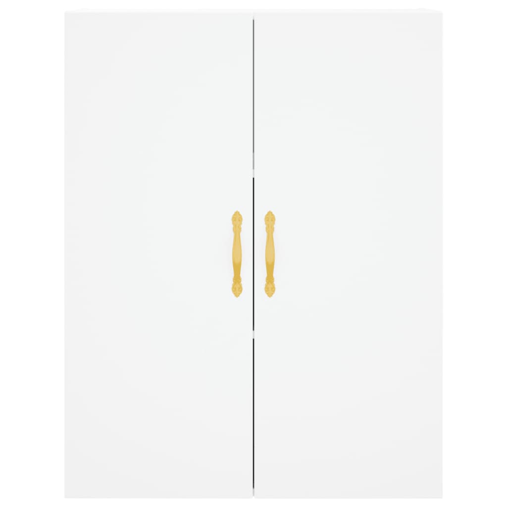 Buffet haut Blanc 69,5x34x180 cm Bois d'ingénierie - XIOS