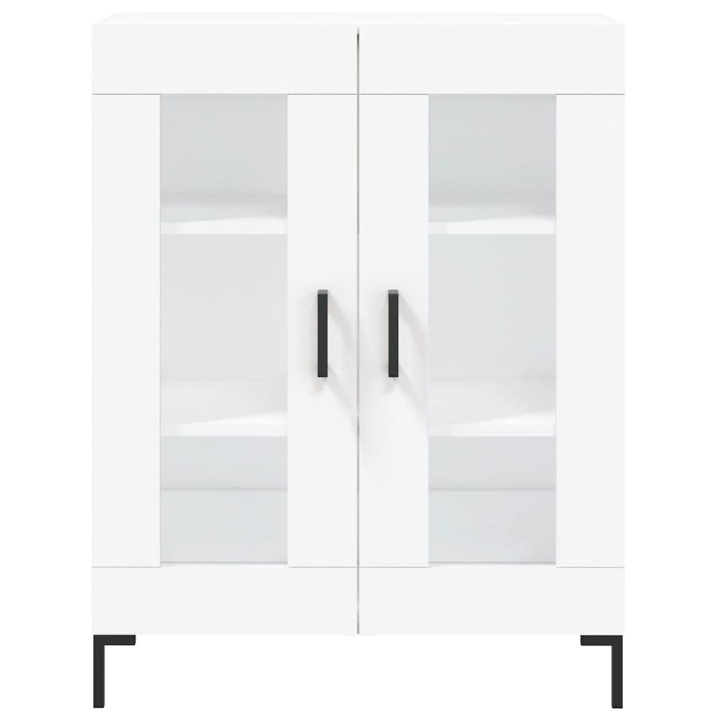 Buffet haut Blanc 69,5x34x180 cm Bois d'ingénierie - XIOS