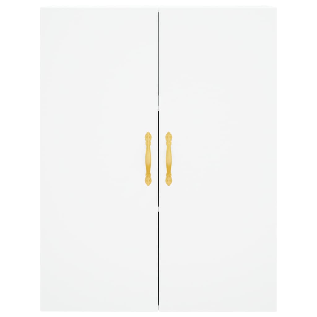 Buffet haut Blanc 69,5x34x180 cm Bois d'ingénierie - XIOS