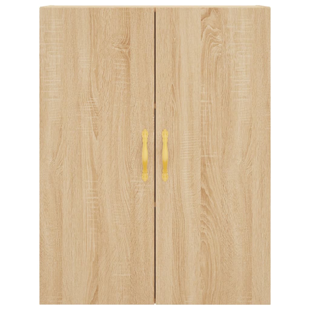 Buffet haut Chêne sonoma 69,5x34x180 cm Bois d'ingénierie - XIOS