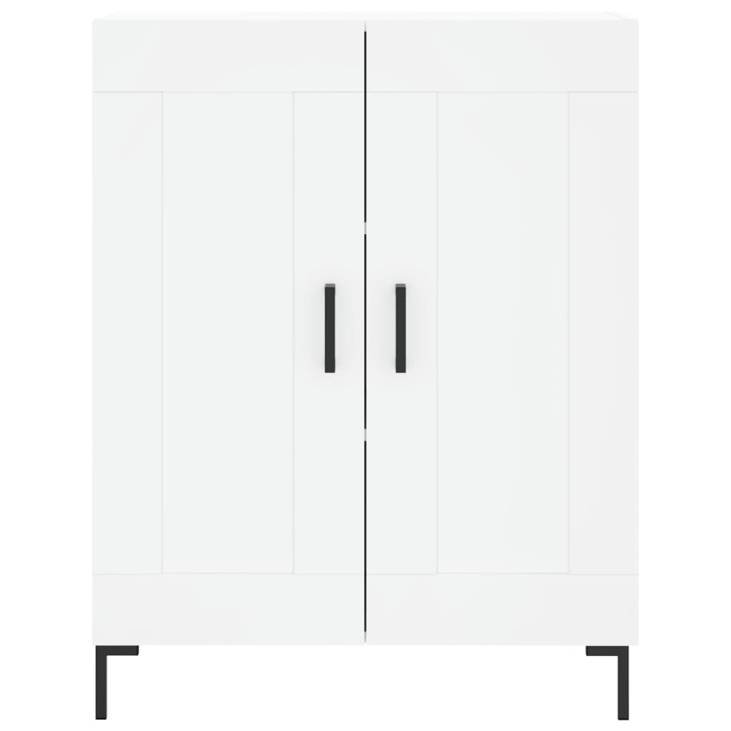 Buffet haut Blanc 69,5x34x180 cm Bois d'ingénierie - XIOS