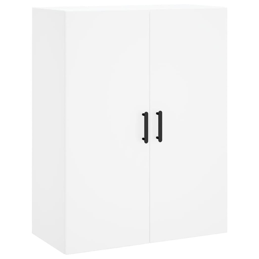 Buffet haut Blanc 69,5x34x180 cm Bois d'ingénierie - XIOS