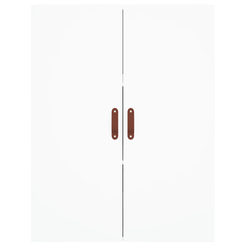 Buffet haut Blanc 69,5x34x180 cm Bois d'ingénierie - XIOS