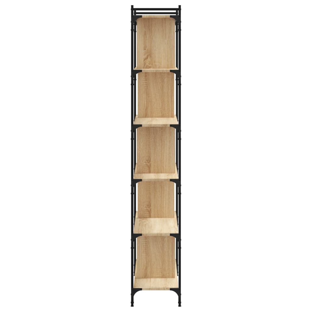 Bibliothèque 6 niveaux chêne sonoma 76x32x192 cm - XIOS