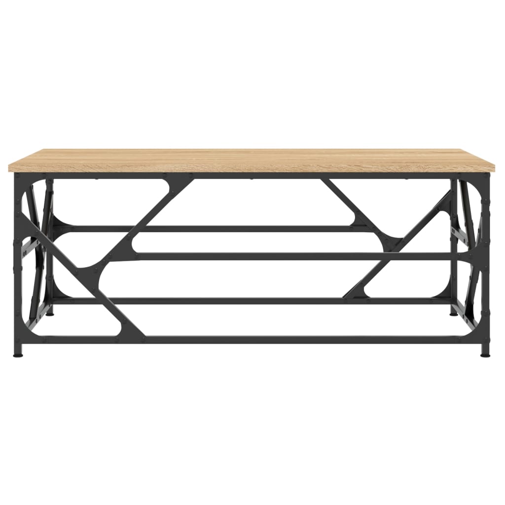 Table basse Chêne sonoma 100x50x40 cm Bois d'ingénierie - XIOS
