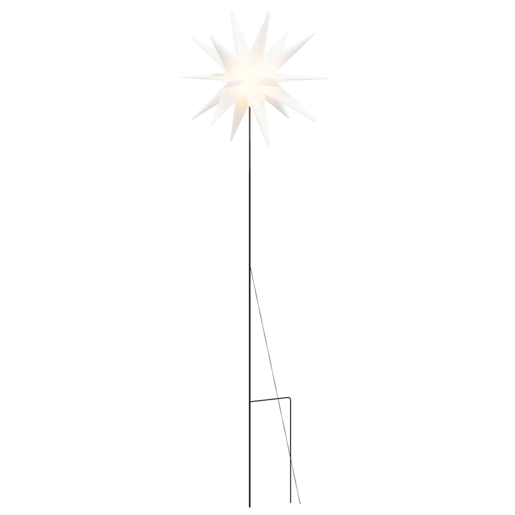 Lumière de Noël avec piquet LED pliable blanc 57 cm - XIOS