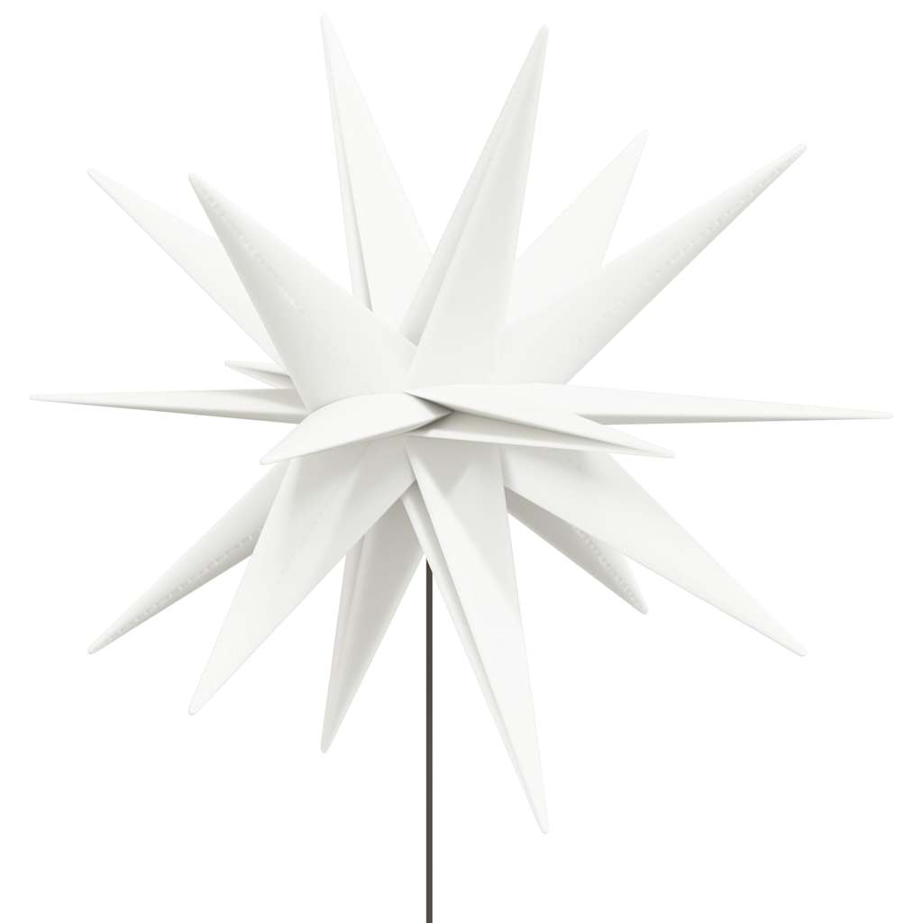 Lumières de Noël avec piquets 3 pcs LED pliable blanc 35 cm - XIOS