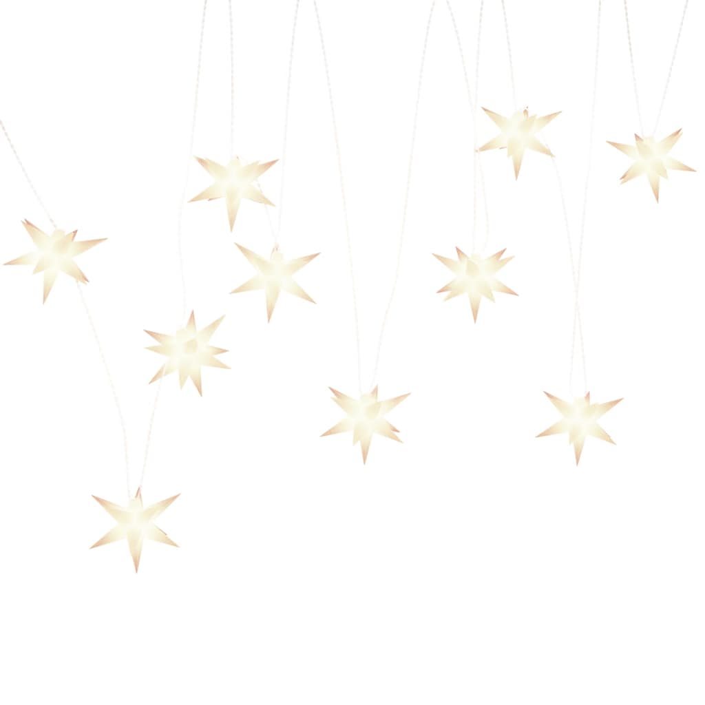 Lumière de Noël 10 LED blanc 10 cm - XIOS