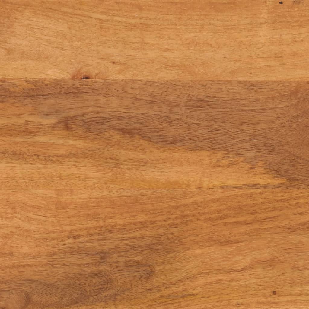 Armoire latérale marron et noir 60x33,5x75 cm bois de manguier - XIOS