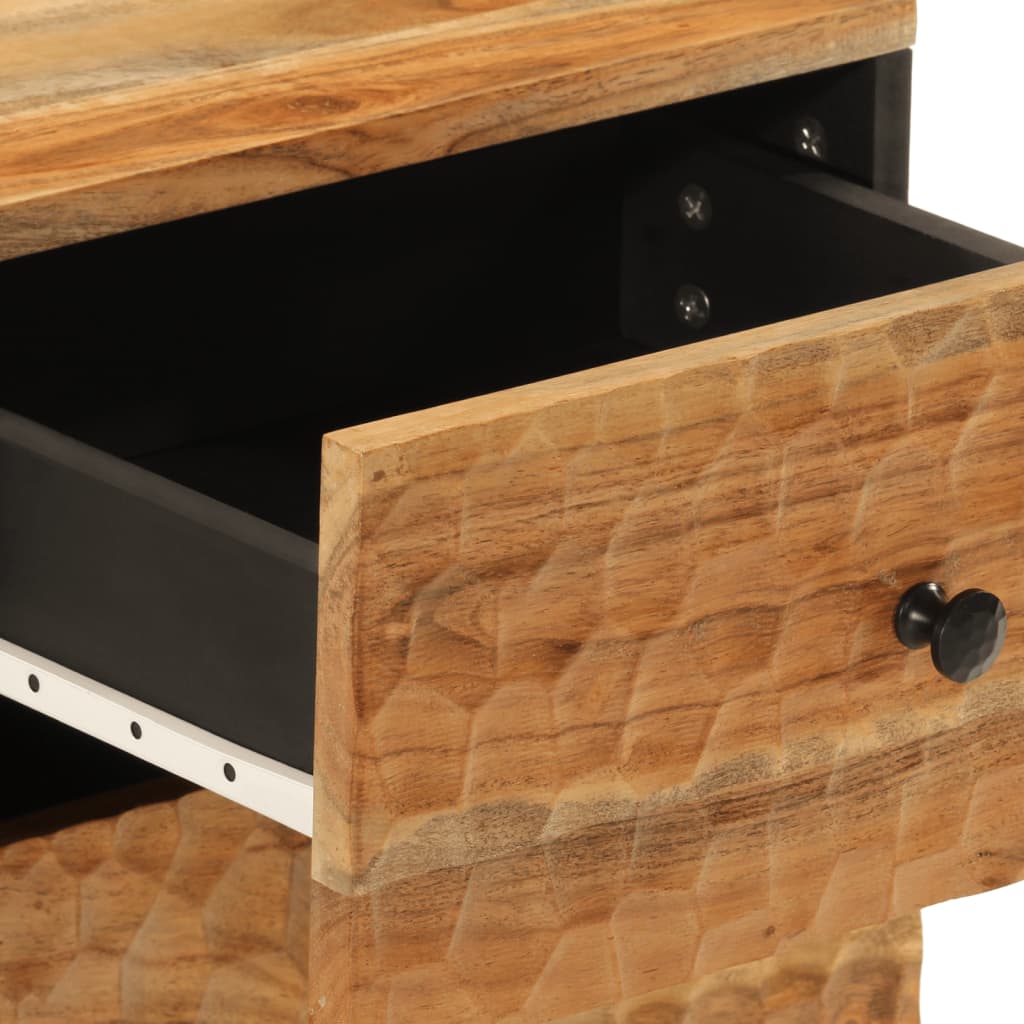 Table de chevet 40x33x46 cm Bois d'acacia massif - XIOS