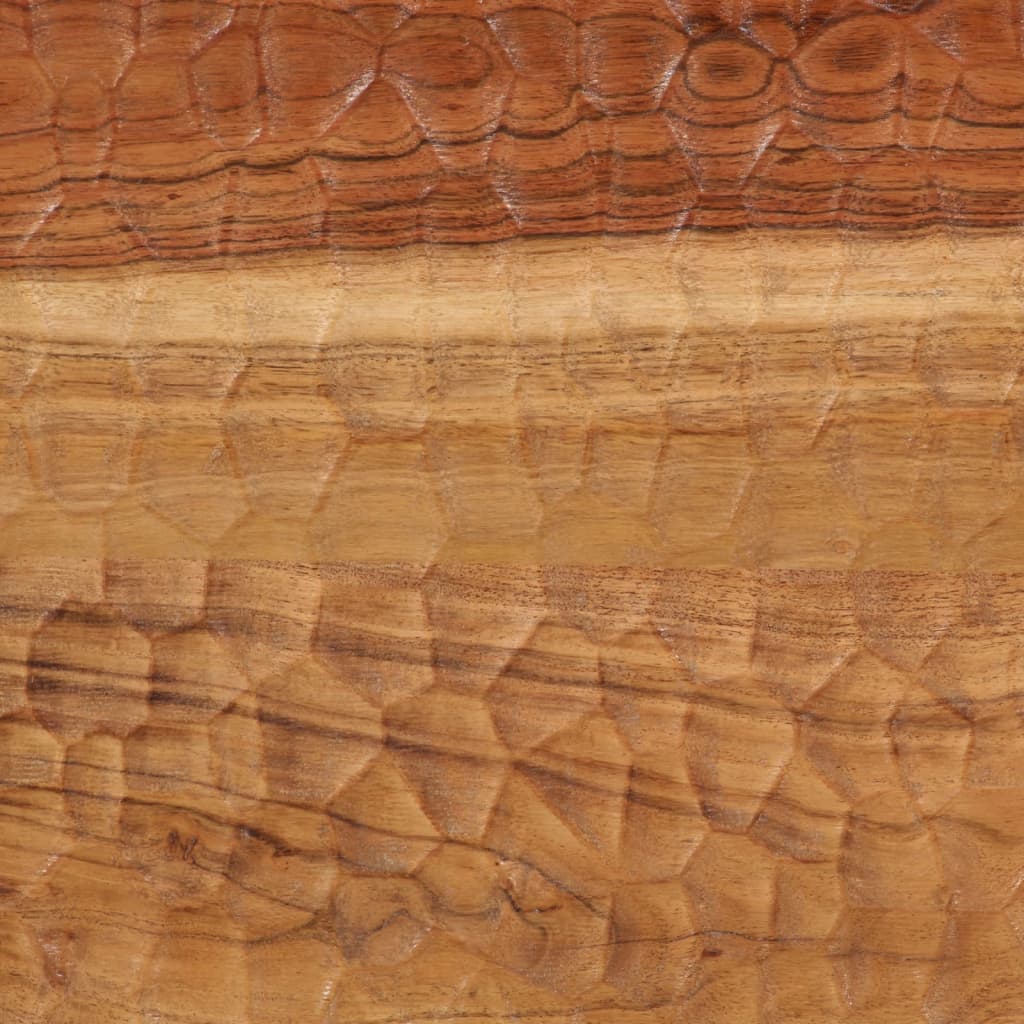Table basse 80x50x40 cm bois massif d'acacia - XIOS